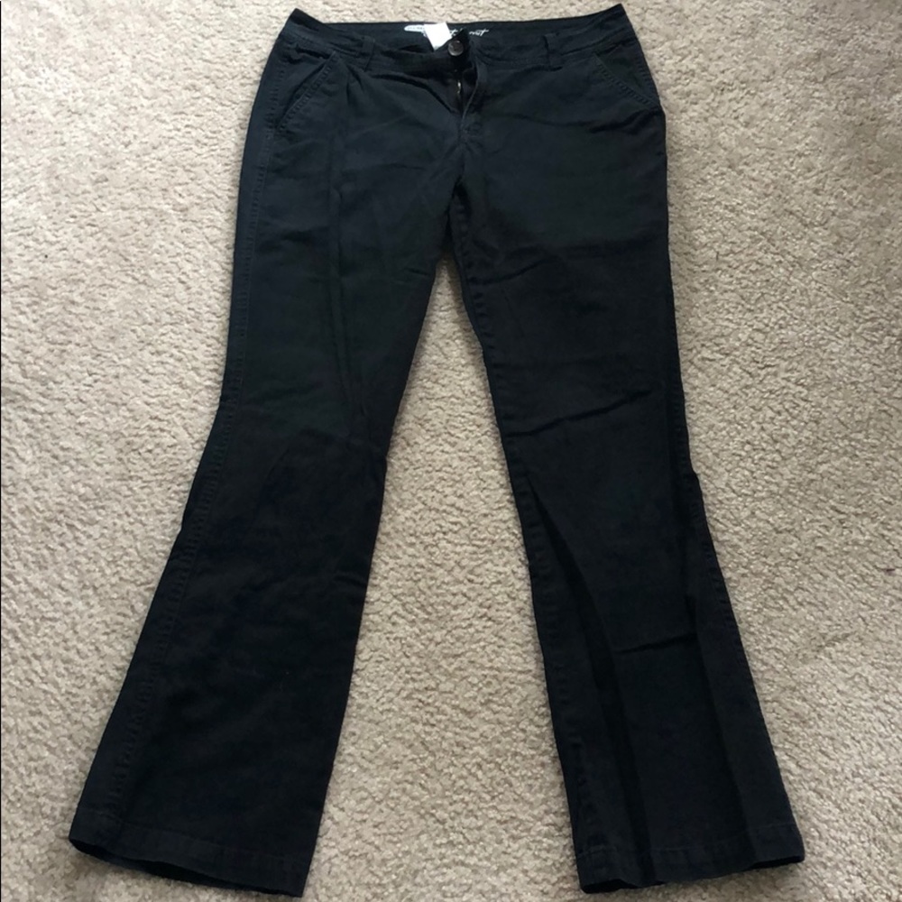 Old navy black pants size 8